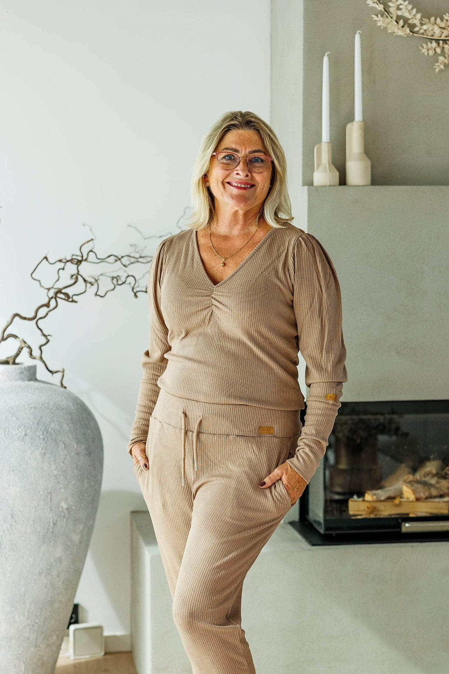 ByLien-Shop Peaceful Loungewear Genser - Portobello