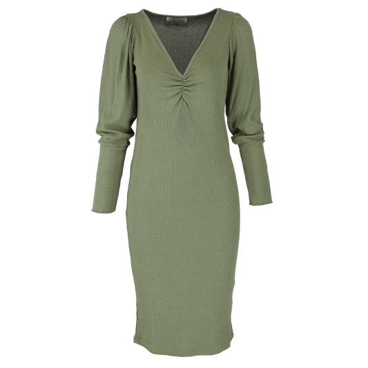 ByLien-Shop Peaceful Loungewear Kjole - Oil Green