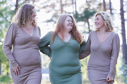 ByLien-Shop Peaceful Loungewear Kjole - Portabella