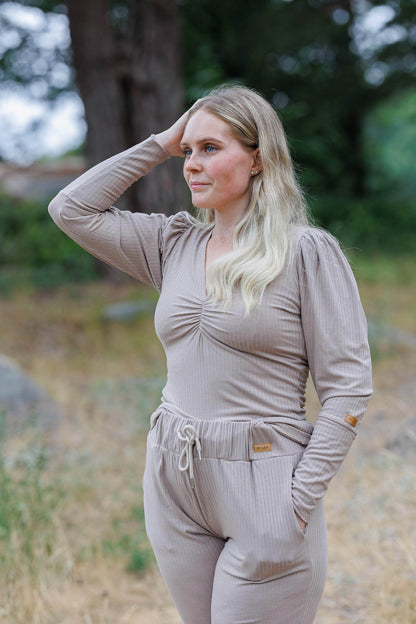 ByLien-Shop Relax Loungewear Genser - Simply Taupe